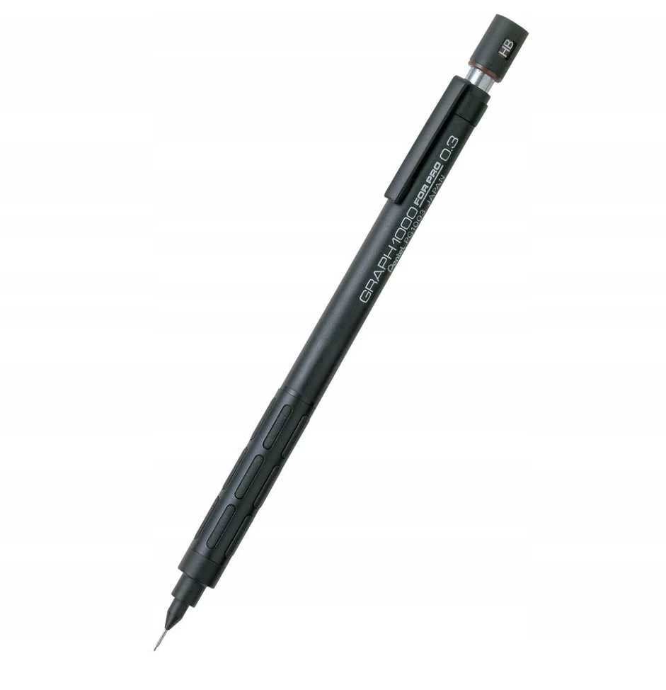 Pentel Automatinis pieštukas Pentel Graph 1000 0.7 mm juodas