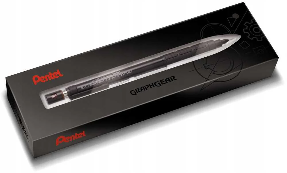 Pentel Mechaninis pieštukas Pentel Graph 1000 0.3mm juodas