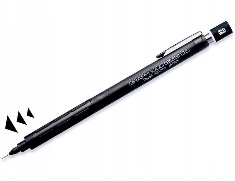 Pentel Mechaninis pieštukas Pentel Graph 1000 0.3mm juodas