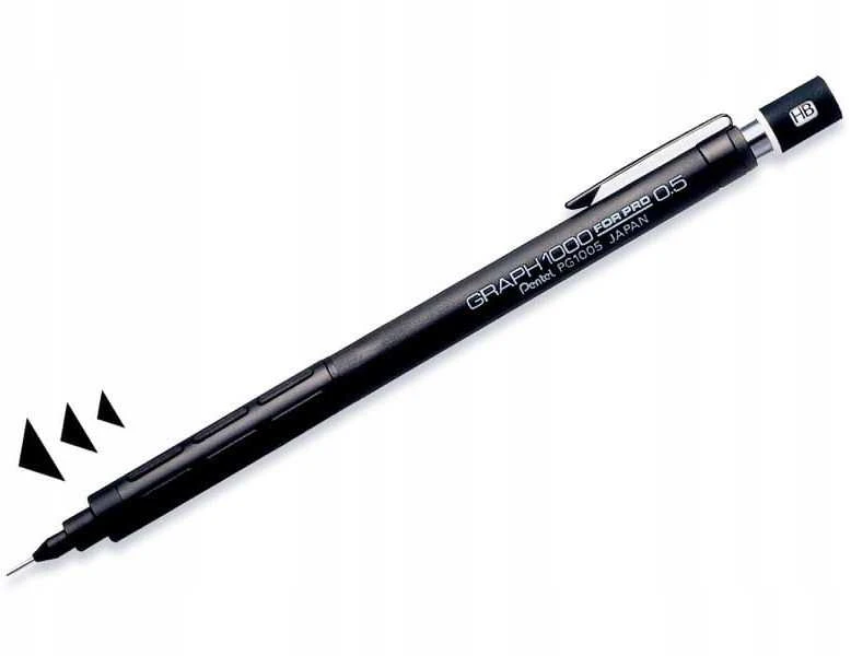 Pentel Automatinis pieštukas Pentel Graph 1000 0.7 mm juodas