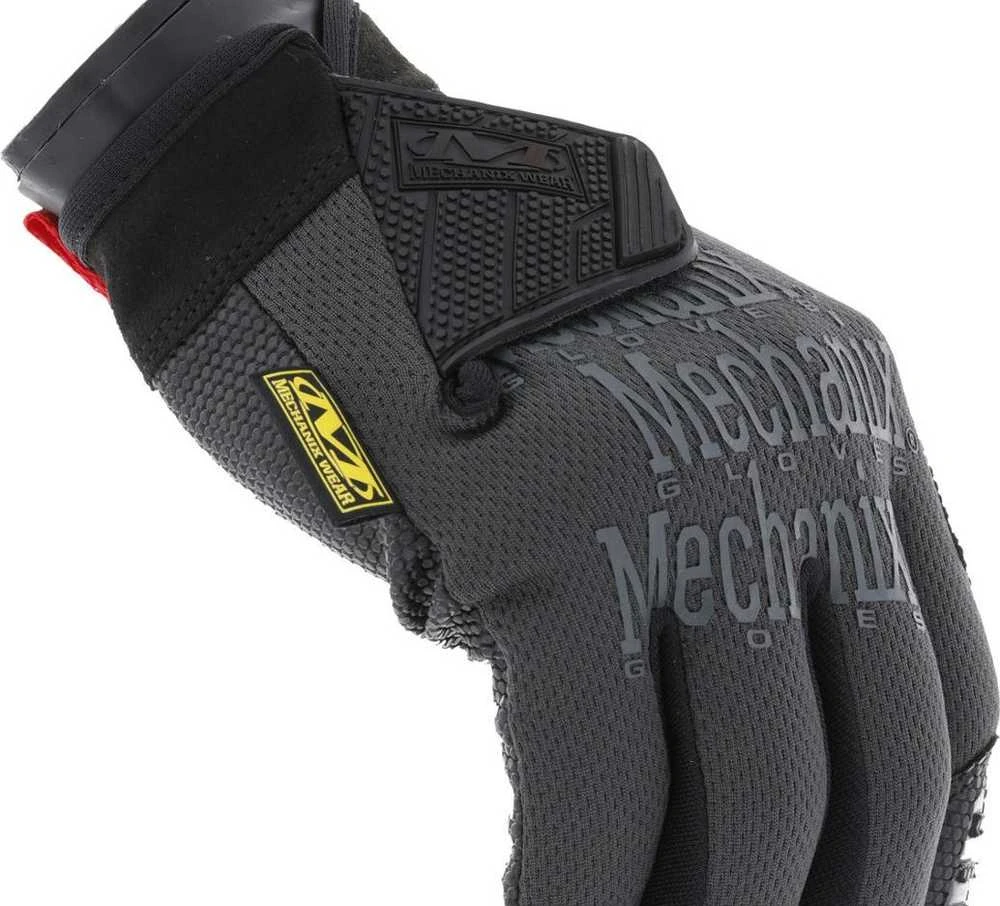 Mechanix Wear Pirštinės Mechanix Specialty Grip juodos/pilkos XXL dydis. Velcro, gumuotas delnas, Trek Dry