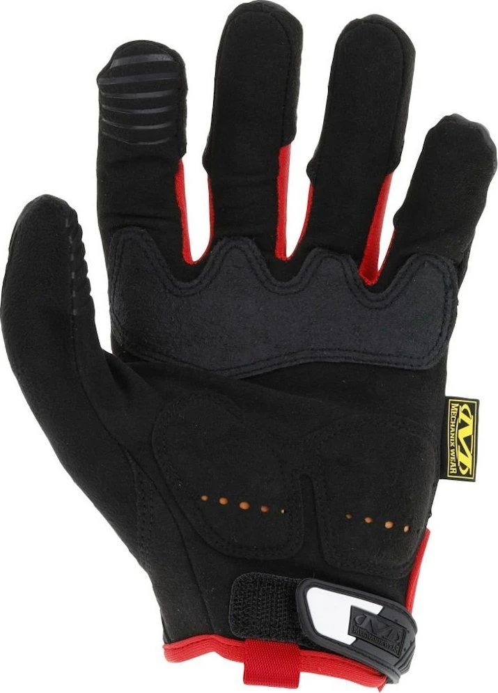 Mechanix Wear Pirštinės Mechanix M-Pact® 52 juodos/raudonos S dydis. Velcro, TrekDry®, dirbtinė oda, delno, krumplių, Armortex®, pirštų apsauga, D30® apsauga nuo vibracijos
