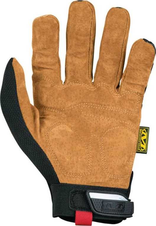 Mechanix Wear PirštinėsMechanix Durahide™ M-Pact® XL dydis. Velcro, TrekDry®, oda, delno, krumplių, pirštų apsauga, D30® apsauga nuo vibracijos