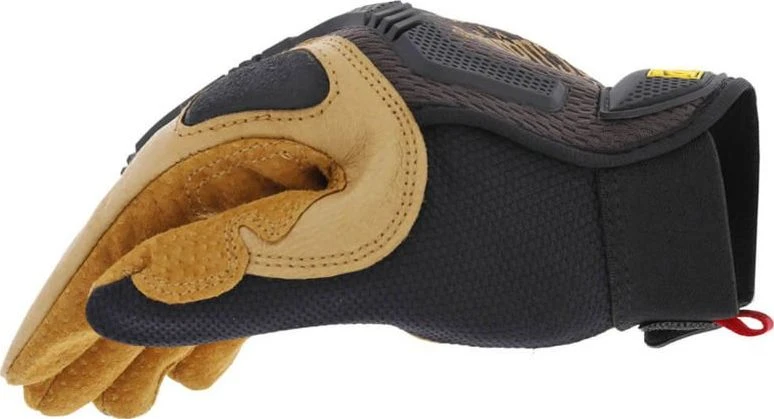 Mechanix Wear Pirštinės Mechanix Durahide™ M-Pact® S dydis. Velcro, TrekDry®, dirbtinė oda 4X, delno, krumplių, Armortex®, pirštų apsauga, D30® apsauga nuo vibracijos