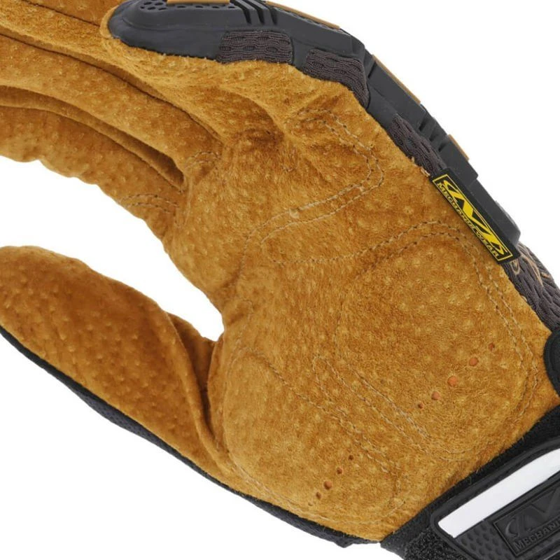 Mechanix Wear Pirštinės Mechanix Durahide™ M-Pact® S dydis. Velcro, TrekDry®, dirbtinė oda 4X, delno, krumplių, Armortex®, pirštų apsauga, D30® apsauga nuo vibracijos