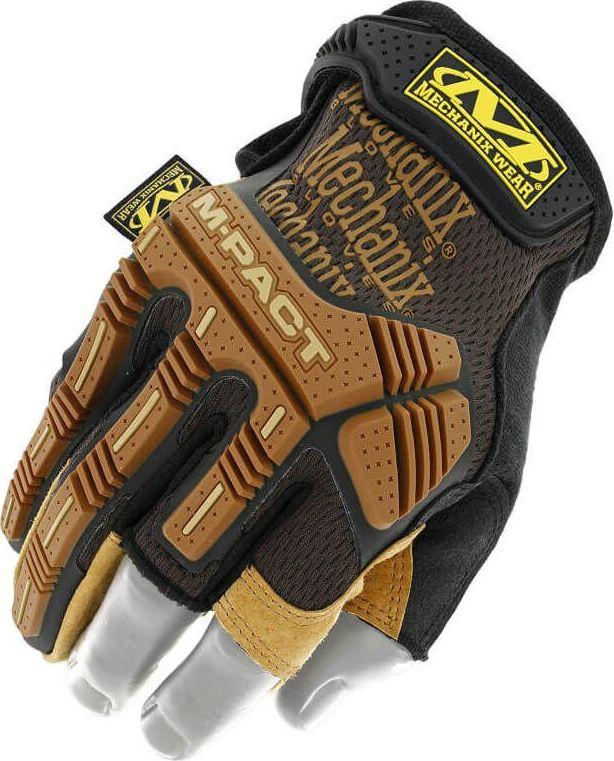 Mechanix Wear Pirštinės Mechanix M-Pact® Framer Leather XL dydis. Velcro, TrekDry®, natūrali oda, delno, krumplių, Armortex®, pirštų apsauga, C30® apsauga nuo vibracijos