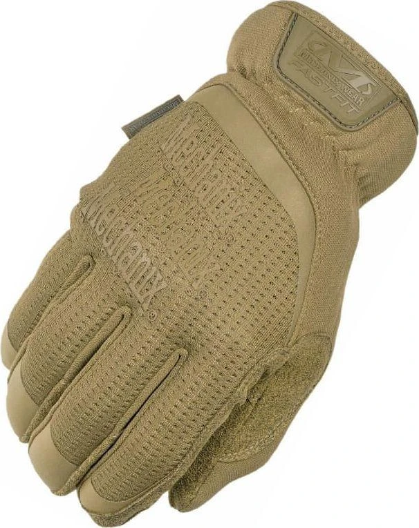 Mechanix Wear Pirštinės Mechanix FastFit® Coyote, XL dydis. Rauktas rankogalis, 0.6 mm dirbtinė oda, TrekDry®, touchscreen technologija
