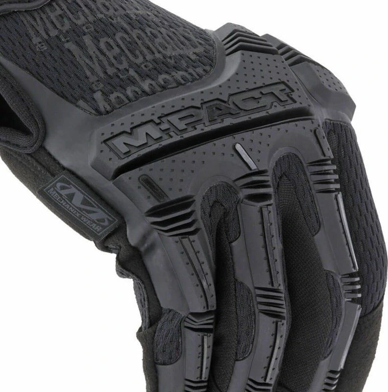 Mechanix Wear Pirštinės Mechanix M-Pact® Covert juodos S dydis. Velcro, TrekDry®, dirbtinė oda, delno, krumplių, Armortex®, pirštų apsauga, D30® apsauga nuo vibracijos