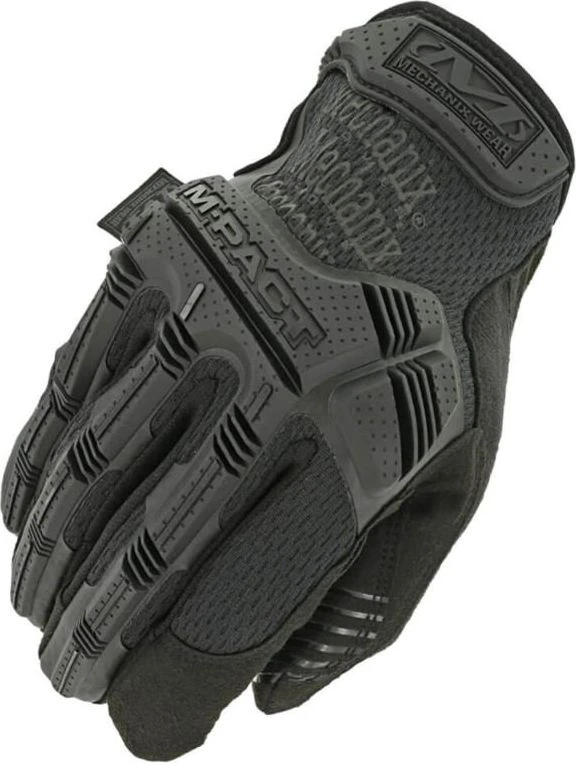 Mechanix Wear Pirštinės Mechanix M-Pact® Covert juodos S dydis. Velcro, TrekDry®, dirbtinė oda, delno, krumplių, Armortex®, pirštų apsauga, D30® apsauga nuo vibracijos