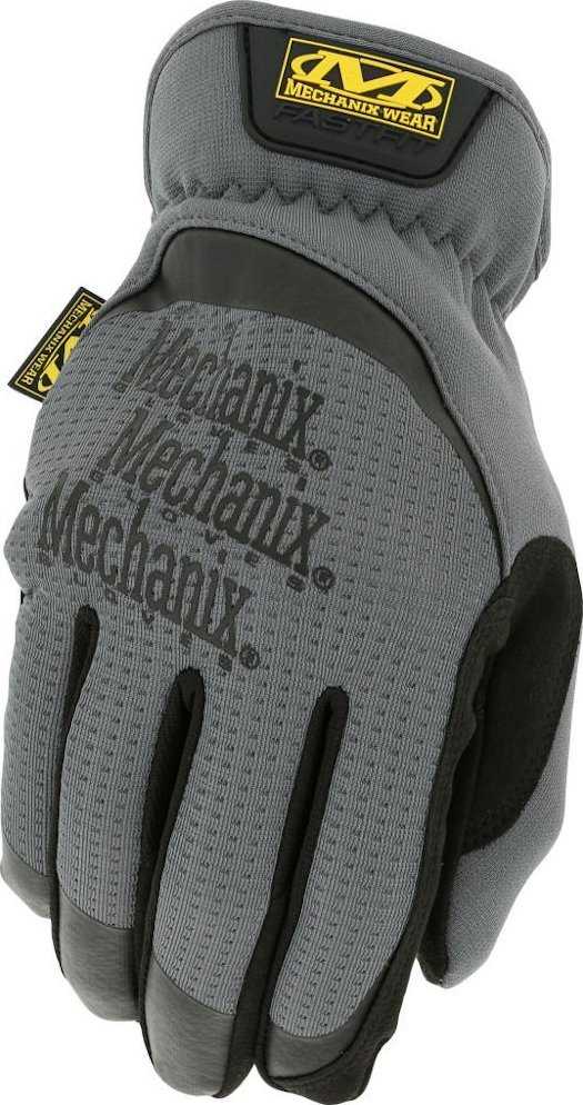 Mechanix Wear Pirštinės Mechanix FastFit® XL dydis. PILKOS. Rauktas rankogalis, dirbtinė oda, TrekDry®