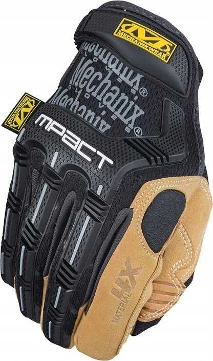 Mechanix Wear Pirštinės Mechanix Material4X M-Pact® M dydis. Velcro, TrekDry®, dirbtinė oda 4X, delno, krumplių, Armortex®, pirštų apsauga, D30® apsauga nuo vibracijos