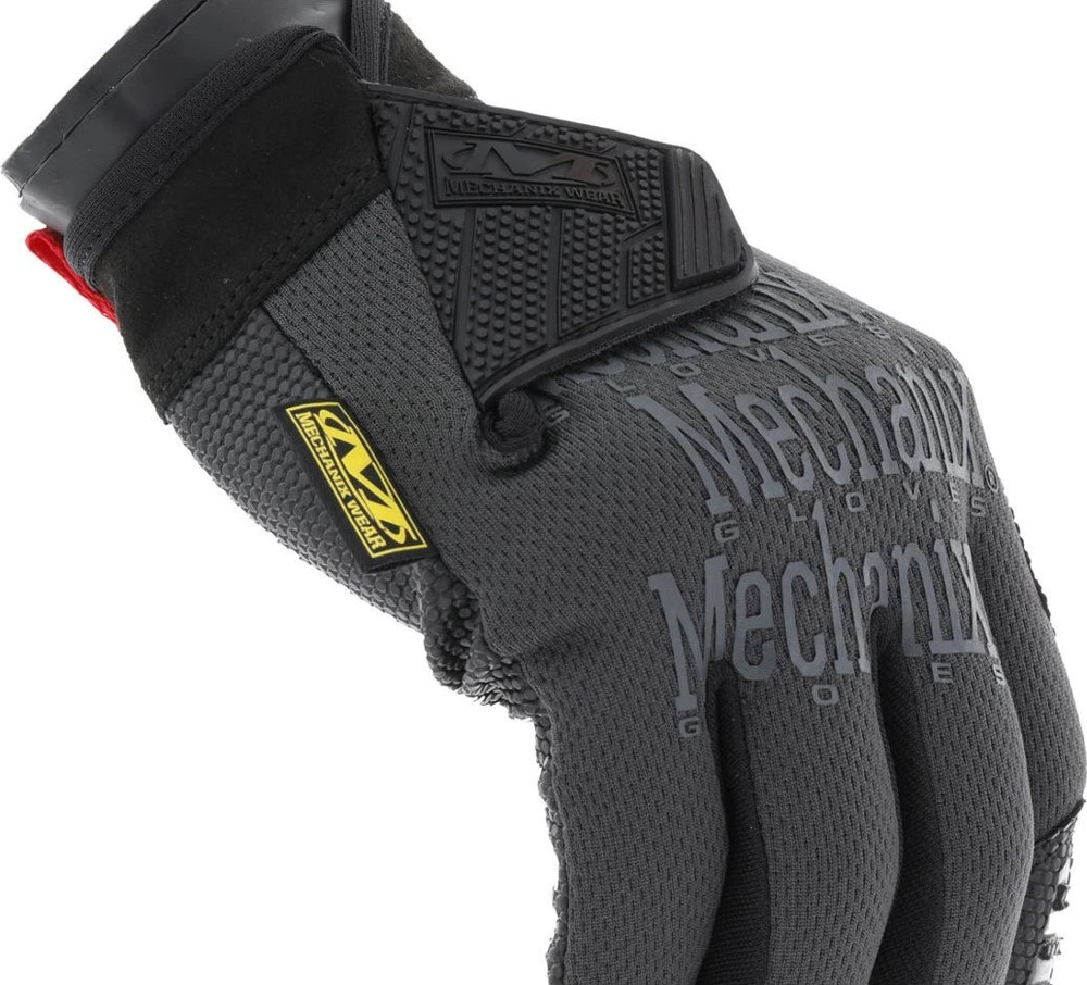 Mechanix Wear Pirštinės Mechanix Specialty Grip juodos/pilkos S dydis. Velcro, gumuotas delnas, Trek Dry