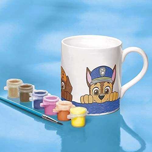 Spin Master "Paw Patrol" dažomas porcelianinis puodelis 235 ml dovanų dėžutėje