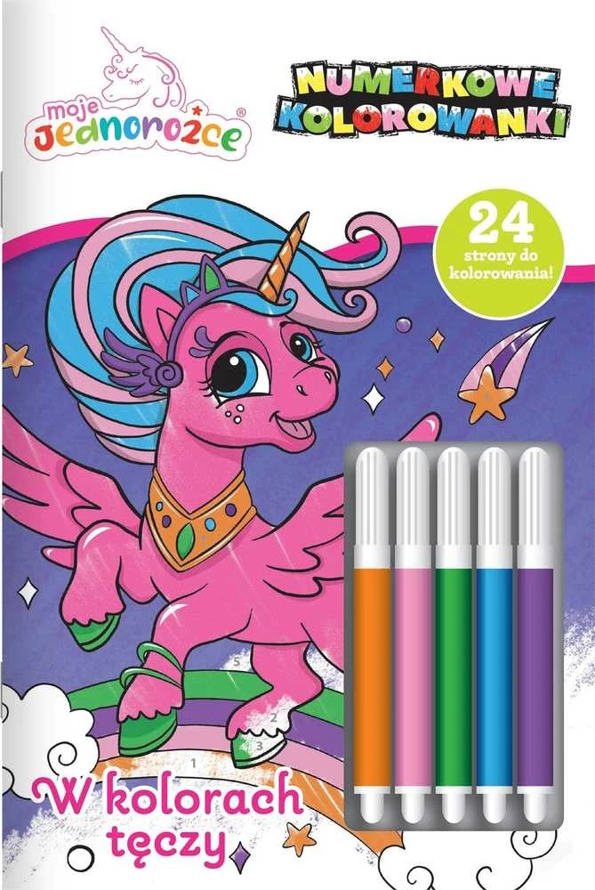 Media Service Zawada Žiniasklaidos paslauga Zawada My Unicorns Color Nr. 3 Vaivorykštės spalvomis 22786