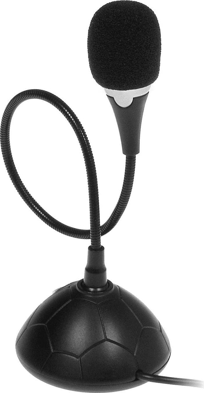 Media-Tech MT392 MICCO - High quality mini desk microphone with ON/OFF button