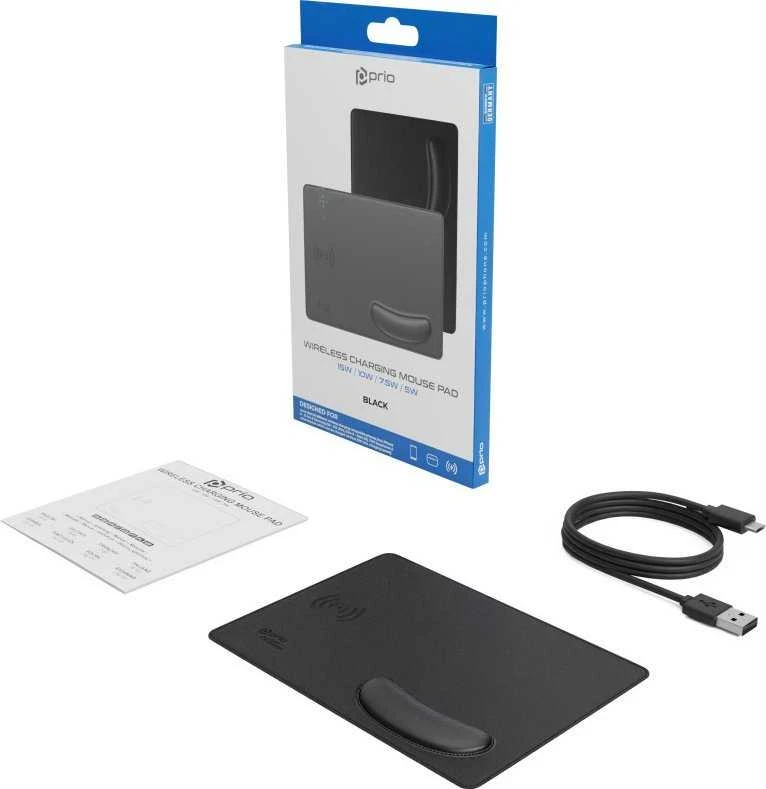 Kilimėlis Media-Tech Prio Szybkie ładowanie belaidės 15 W USB-C