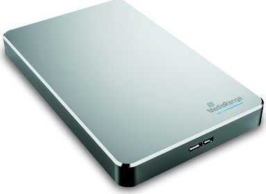 Kietasis diskas Dysk zewnętrzny SSD MediaRange MR997 2TB Sidabrinė