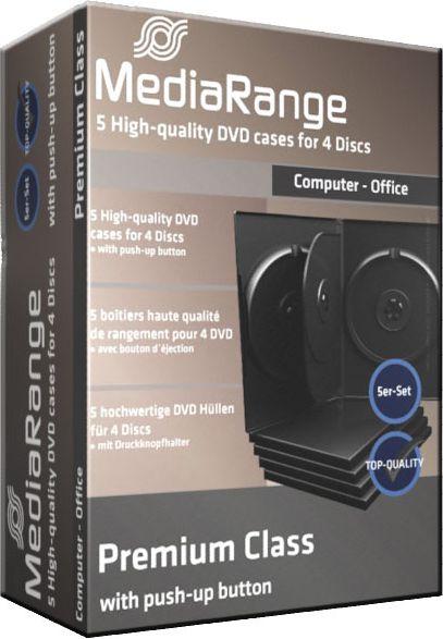 Mediarange 4er DVD Box (BOX35-4)