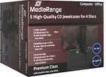 MediaRange CD/DVD Futerał 4x - 5 vnt (BOX34-4)