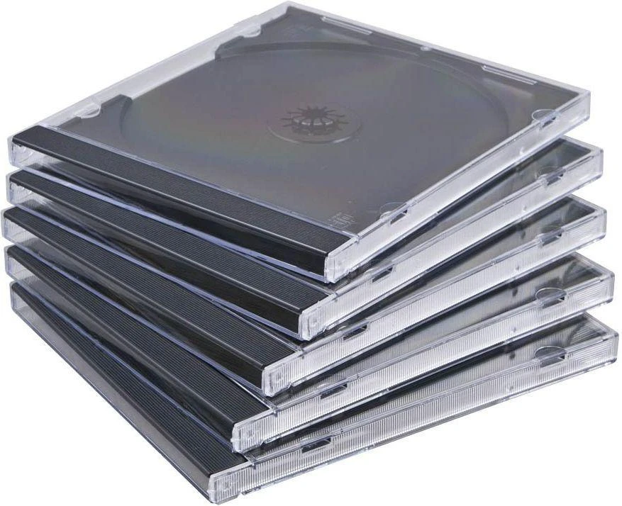 MediaRange CD / DVD Jewelcase Single Retail 5 vnt (BOX31)
