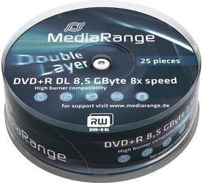 MediaRange DVD-R DL 8.5 GB 8x 25 vnt (MR469)