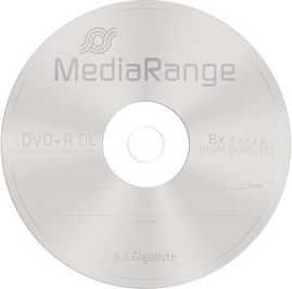 MediaRange DVD+R 8.5GB 5vnt Pack Double Layer 8x Slim