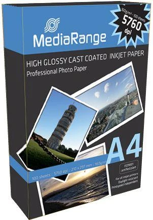 „MediaRange“ fotopopierius A4 formato spausdintuvui (MRINK105)