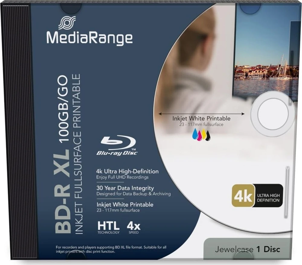 MediaRange BD-R 100 GB 4x 1 sztuka (MR520)