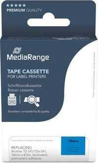 MediaRange MediaRange juosta apytiksl. Brother TZ-541/TZe-541 18mm 8m juoda