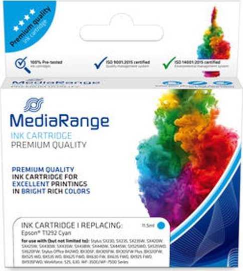 MediaRange MediaRange MRET129C rašalo kasetė 1 vnt. Alternatyva Cyan