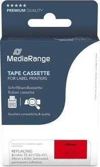 MediaRange MediaRange juosta apytiksl. Brother TZ-451/TZe-451 24mm 8m juoda