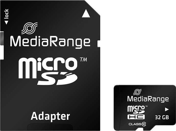 Atminties kortelė Karta MediaRange Micro SDHC 32 GB Class 10 UHS-I (MR959)