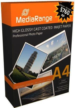 „MediaRange“ fotopopierius A4 formato spausdintuvui (MRINK103)