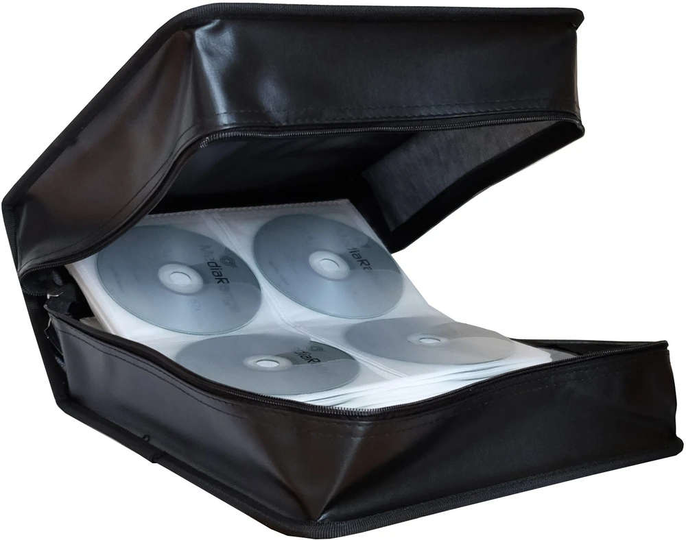 MediaRange aksesuarai CD/DVD diskų dėklas su dangteliu 500 diskų juodas (BOX96)