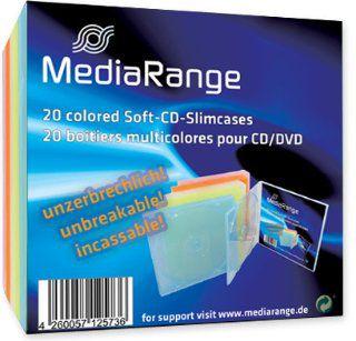MediaRange Dėžutės diskams 5x4 spalvos, 20 vnt (BOX37)
