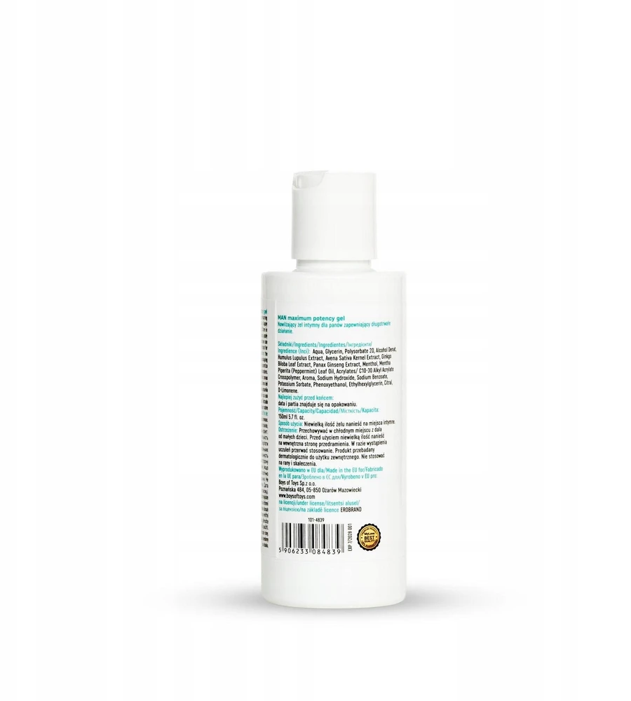 Medica Maximum MyLove Man maksimalaus stiprumo-med gelis 150 ml.