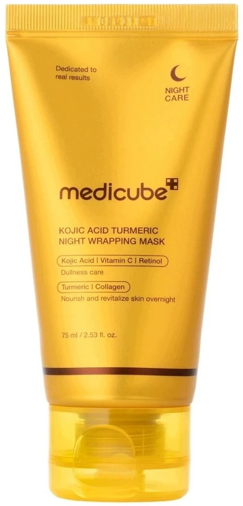 Medicube Kojic Acid Turmeric Night Wrapping Mask, 75 ml