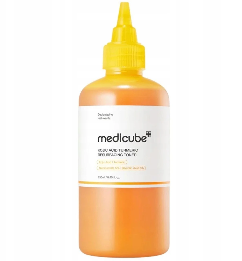 Medicube Kojic Acid Turmeric Resurfacing Tonikas veido odai, 250 ml