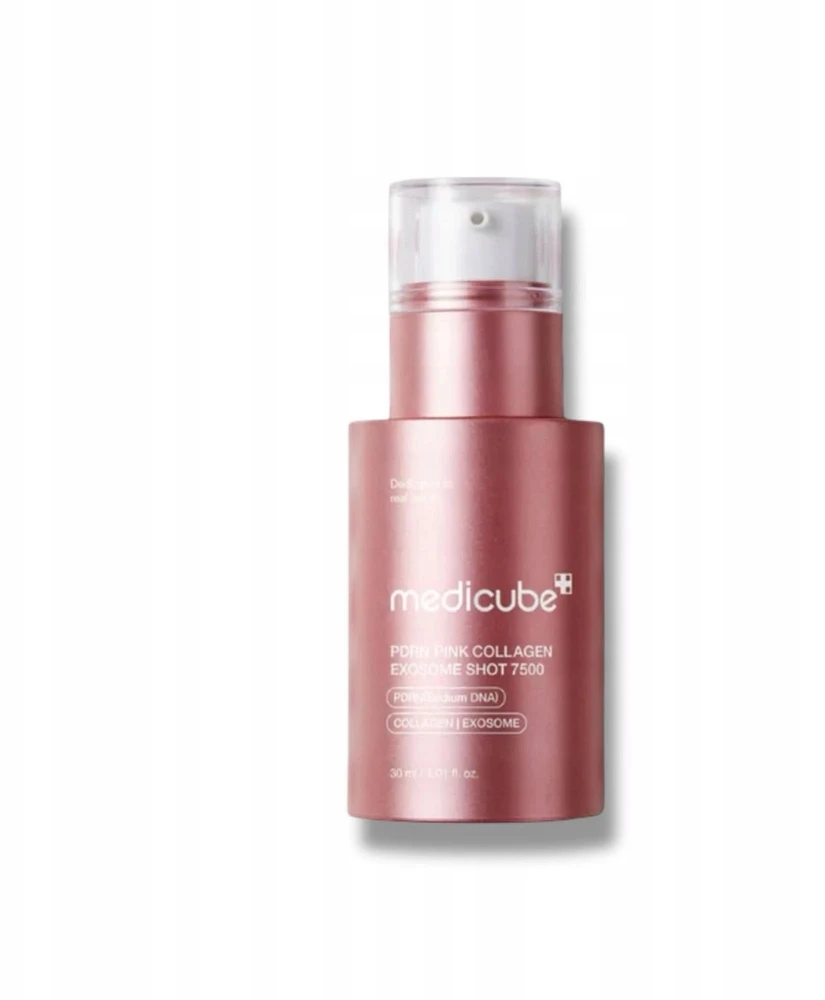 Medicube PDRN Rožinė Collagen Exosome Shot 7500 veido serumas, 30 ml