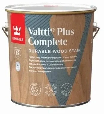 Tikkurila Medienos dazyve TIKKURILA Valtti Plus Complete, 5 l, spalva DARK ROSEWOOD