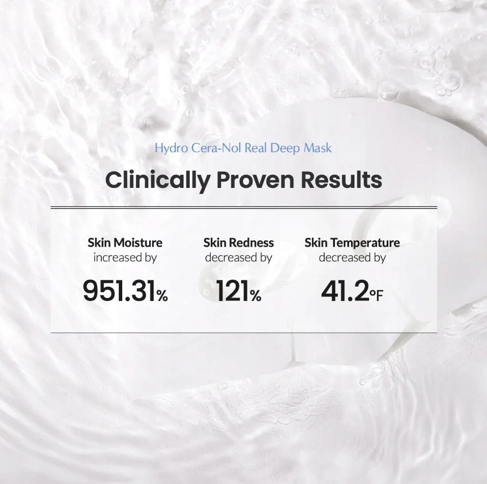 BIODANCE Hydro Cera-nol Real Deep Mask - veido kaukė su keramidais 34g/1vnt