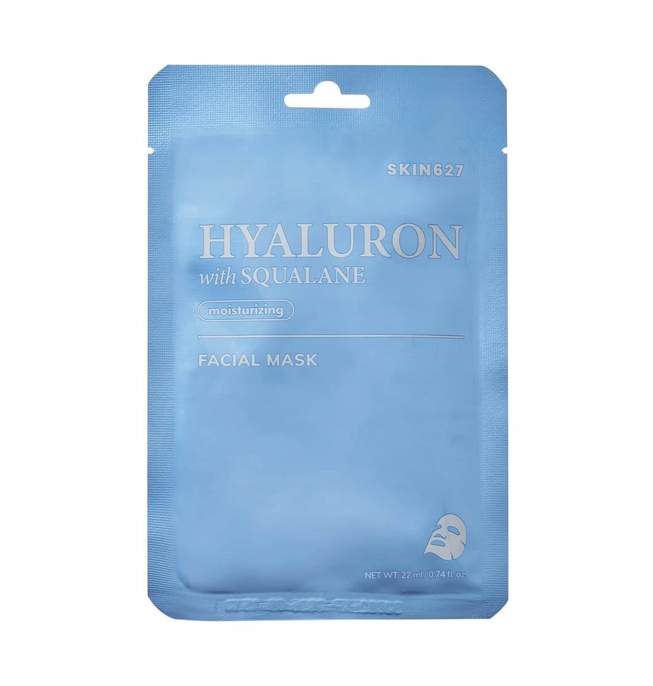 Mediheal SKIN627 drėkinamoji veido kaukė su hialurono rūgštimi ir skvalanu, 22 ml