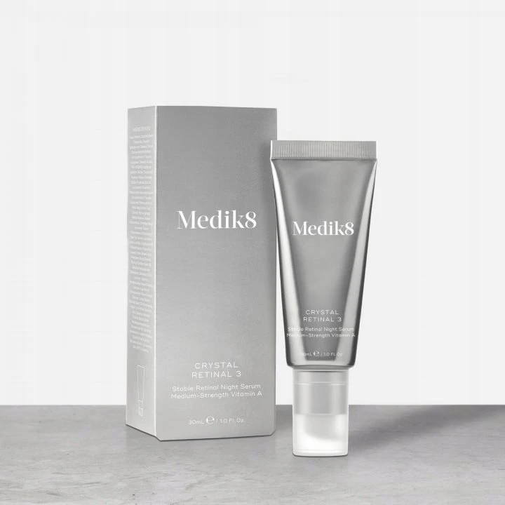 Medik8 "Crystal Retinal Night Serum 3" (tinklainės naktinis serumas) 30 ml