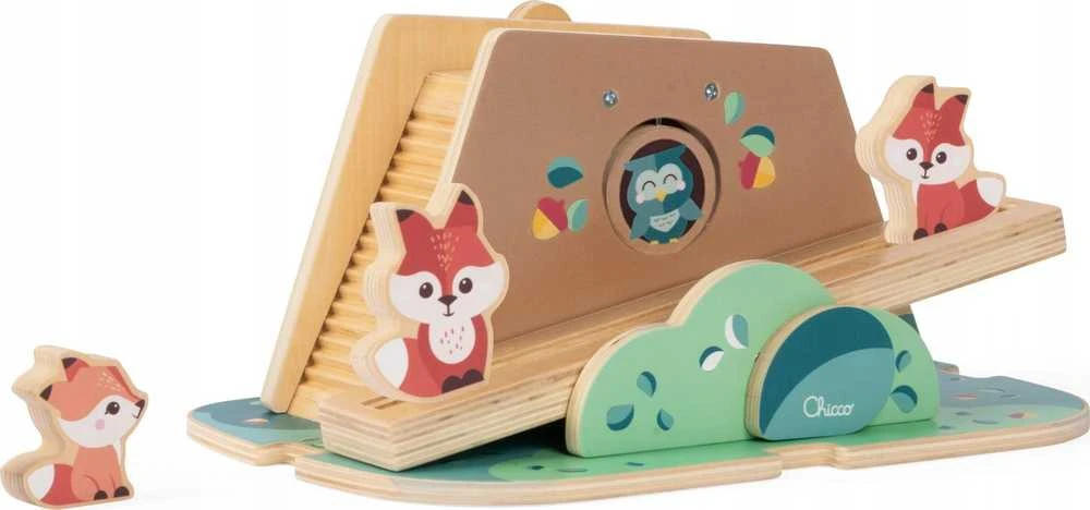 Chicco Medinė slėptuvė lapėms vaikams nuo 2 metų