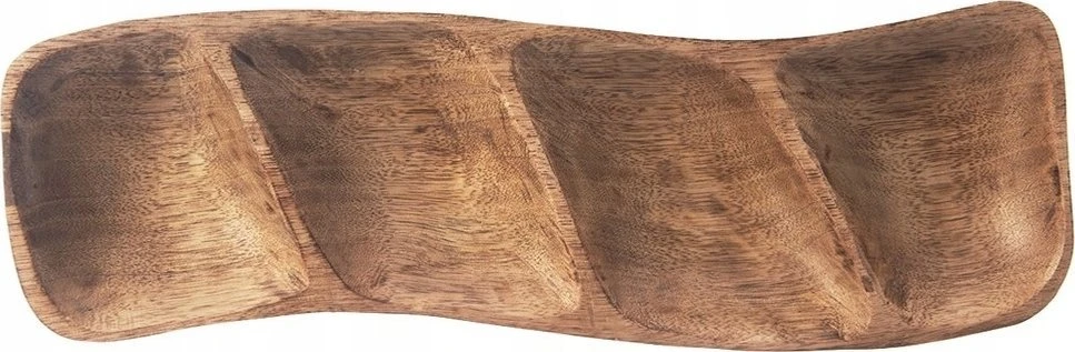 Orion Medinė padėklė užkandžiams MANGO 35x11 cm