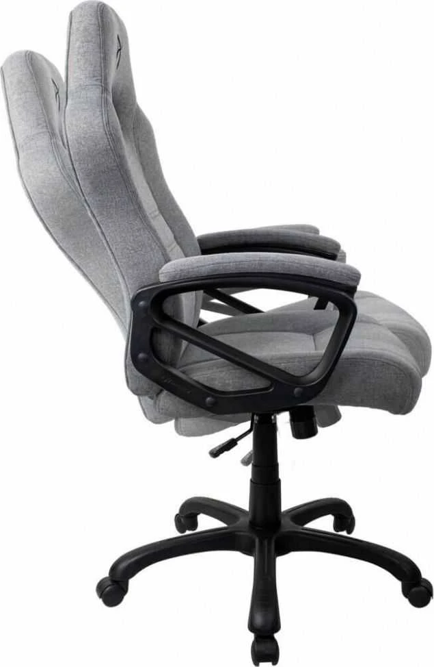 Žaidimų kėdė Arozzi Enzo Woven Fabric Gaming Chair, Tamsiai pilka