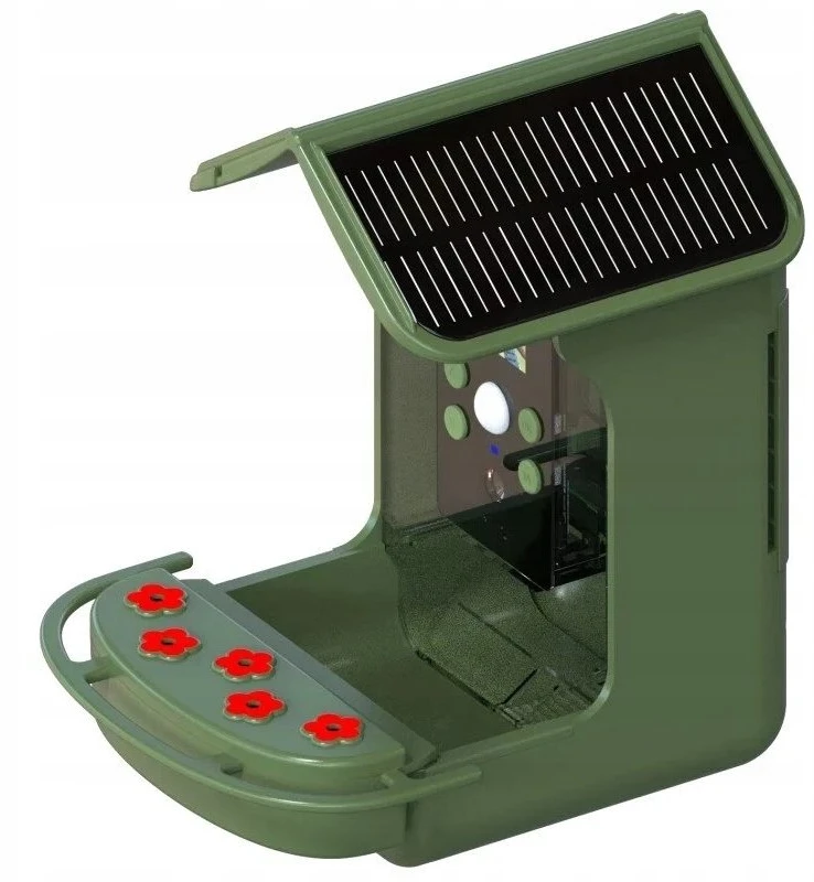 Medžioklinė kamera DzikaKnieja Fotopułapka Braun Bird Cam 130 Solar