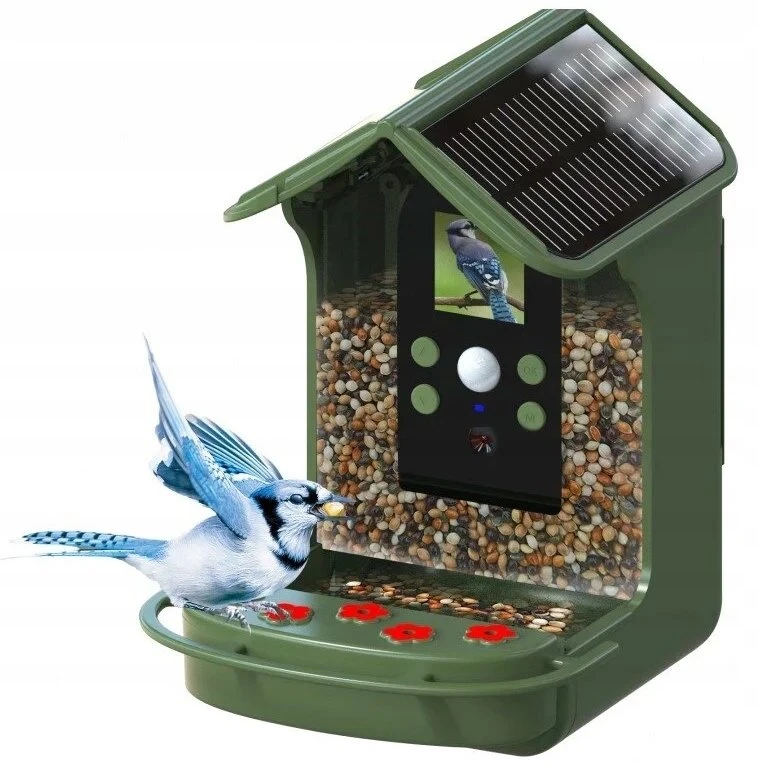 Medžioklinė kamera DzikaKnieja Fotopułapka Braun Bird Cam 130 Solar