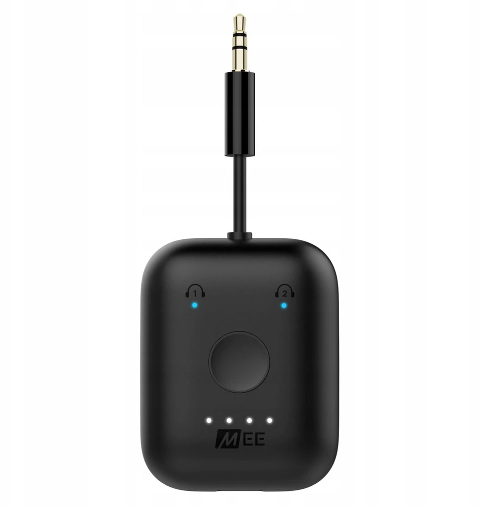 „MEE audio“ „MEE Audio Connect Air“ belaidis garso siųstuvas „Bluetooth“ / „Bluetooth“ siųstuvas „AirPods“ ir kitoms ausinėms bei „Bluetooth“ garsiakalbiams – juodas