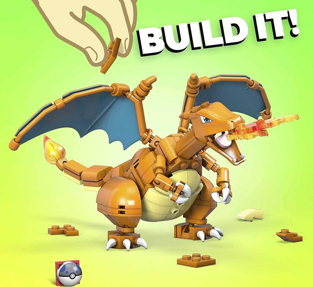 Mattel „Mega Construx Pokemon“ rinkinys „Charizard“